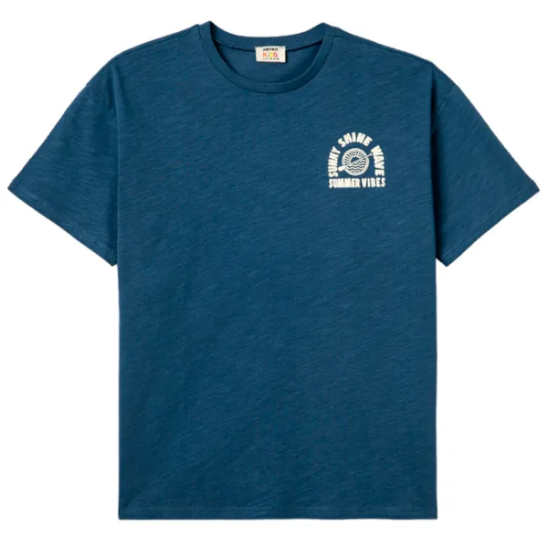 Tricou pentru băieți Koton 4SKB10233TK 152 / Blue photo 1