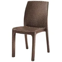 Scaun de grădină Bica 5645833 Polipropilenă / Polipropilenă / Brown 