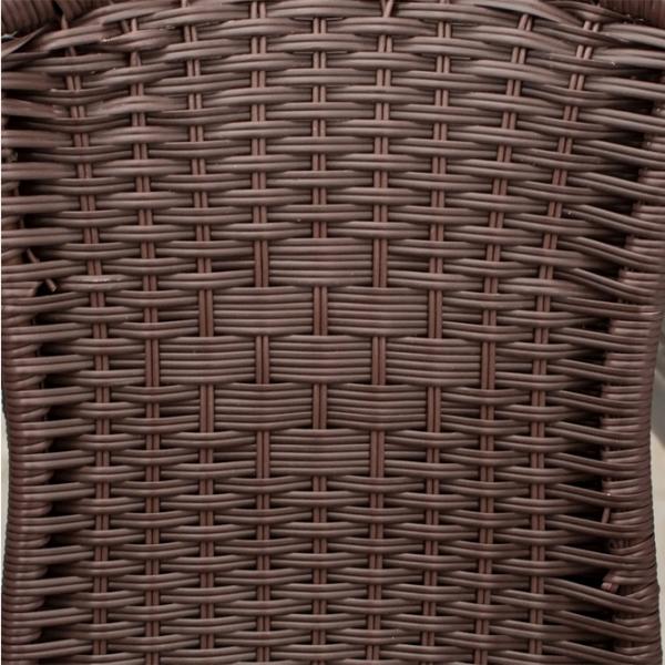 Scaun de grădină Jumi OM-886070 Metal / Ratan artificial / Brown  photo 2