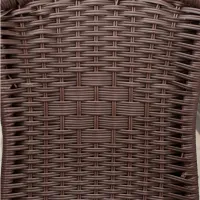 Scaun de grădină Jumi OM-886070 Metal / Ratan artificial / Brown photo 2