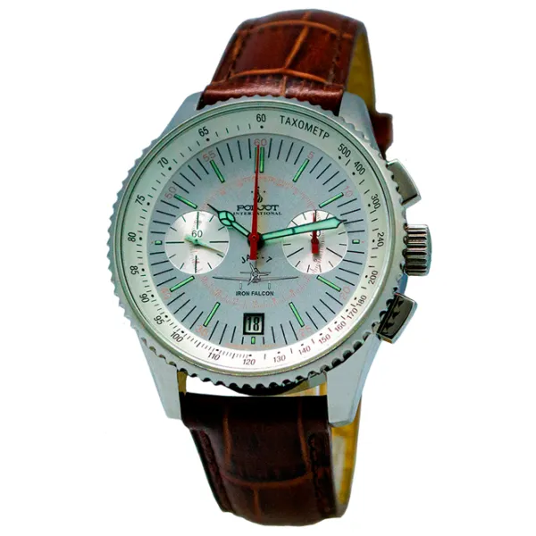 Ceas de mână pentru bărbați Poljot International 3133.2006846 Mecanic / 42 mm photo 1 Ceas de mână pentru bărbați Poljot International 3133.2006846 Mecanic / 42 mm photo 1