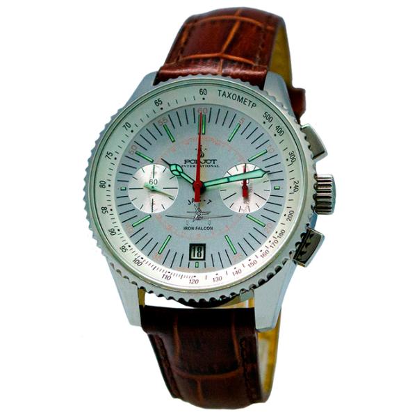 Ceas de mână pentru bărbați Poljot International 3133.2006846 Mecanic / 42 mm photo 1 Ceas de mână pentru bărbați Poljot International 3133.2006846 Mecanic / 42 mm photo 1