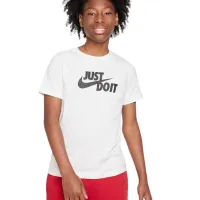 Футболка для мальчиков Nike K Nsw Tee Jdi Swoosh 2 S / Белый