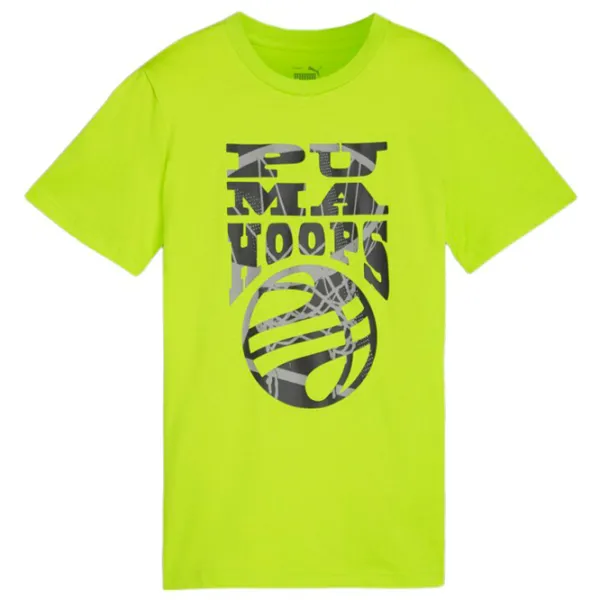 Футболка для мальчиков Puma Basketball Blueprint Tee B 176 / Lime Pow photo 1 Футболка для мальчиков Puma Basketball Blueprint Tee B 176 / Lime Pow photo 1
