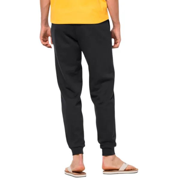 Pantaloni sportivi pentru bărbați Jack Wolfskin Essential Sweat Pants M dusty L / Black photo 3