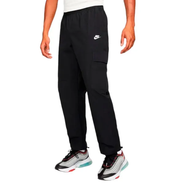 Pantaloni sportivi pentru bărbați Nike M Nk Club Cargo Wvn Pant M / Black photo 1 Pantaloni sportivi pentru bărbați Nike M Nk Club Cargo Wvn Pant M / Black photo 1