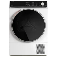 Сушильная машина SHARP KD-NHL9S9GWC-EE 9 кг/ Белый