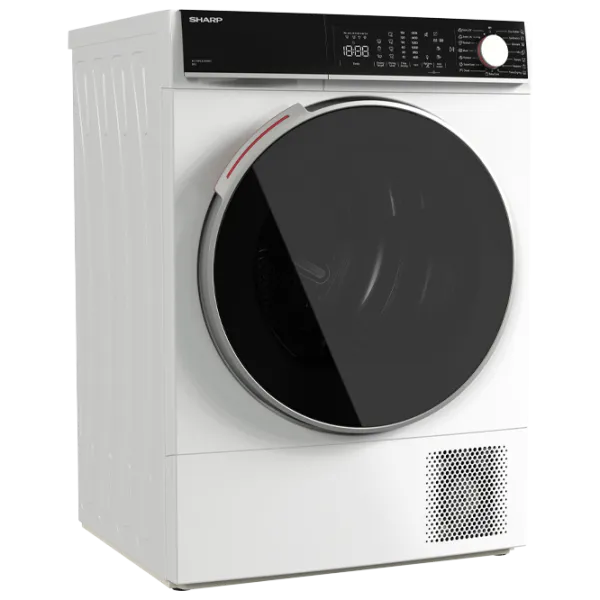 Mașină de uscat rufe SHARP KD-NHL9S9GWC-EE 9 kg/ White photo 3