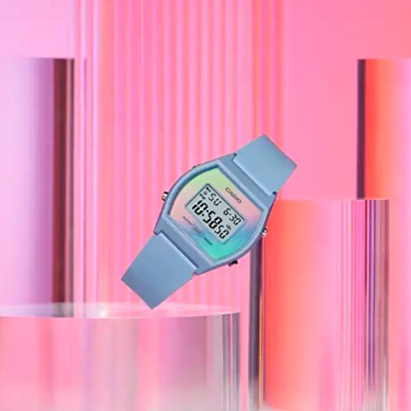 Ceas de mână pentru femei Casio LW-205H-2AEF Cuarț / 39 x 35 mm photo 3