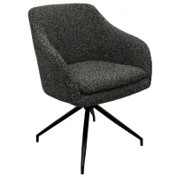 Scaun de bucătărie DecoPrim Platin Stofă/ Black Black