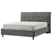 Кровать Dogtas Solid 160 x 200 см / ЛДСП / Серый