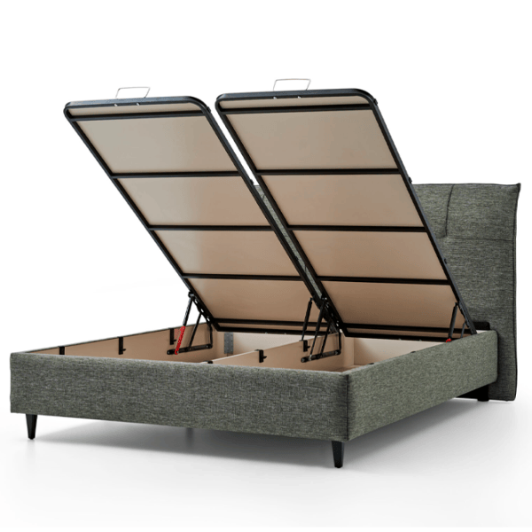 Кровать Dogtas Solid 160 x 200 см / ЛДСП / Серый photo 3