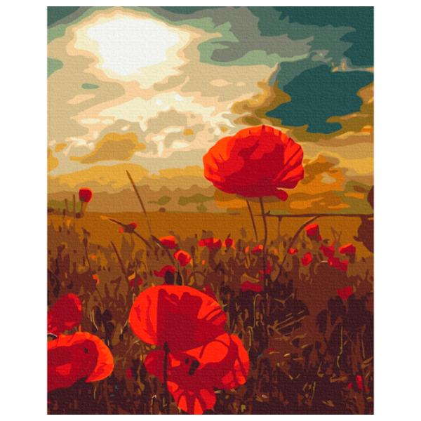 Картина по номерам BrushMe Маки под палящим солнцем  50 x 40 см / Вертикальная photo 1 Картина по номерам BrushMe Маки под палящим солнцем  50 x 40 см / Вертикальная photo 1