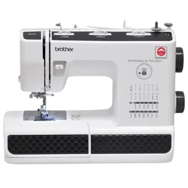 Mașină de cusut Brother HF-27 Electromecanică / White photo 1