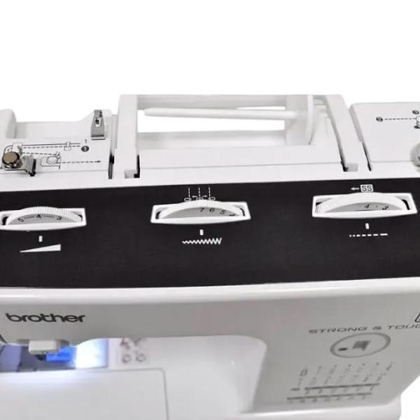 Mașină de cusut Brother HF-27 Electromecanică / White photo 4