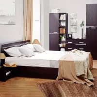 Кровать Ambianta Bravo 160 x 200 см / ЛДСП / Сонома