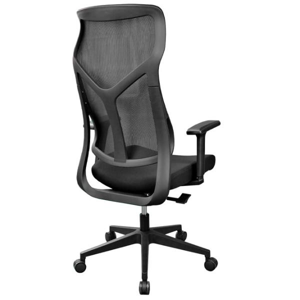 Fotoliu de birou DecoPrim M38A Plasă acrilică/ Black  photo 4 Fotoliu de birou DecoPrim M38A Plasă acrilică/ Black  photo 4