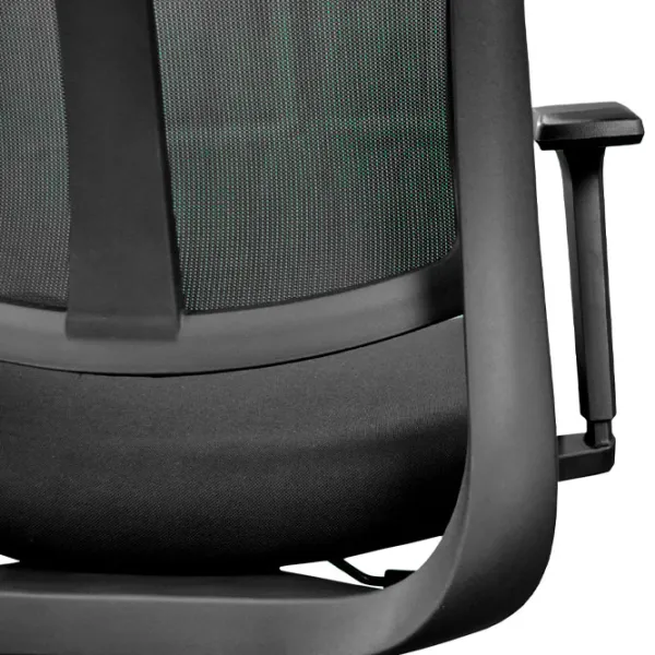 Fotoliu de birou DecoPrim M38A Plasă acrilică/ Black  photo 5 Fotoliu de birou DecoPrim M38A Plasă acrilică/ Black  photo 5