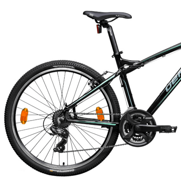 Велосипед Gepida Mundo 26" 17" Сталь / Черный Зелёный photo 2 Велосипед Gepida Mundo 26" 17" Сталь / Черный Зелёный photo 2