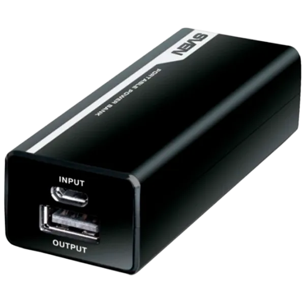 Power Bank Sven MP-2214 2200 мАч/ Черный photo 1 Power Bank Sven MP-2214 2200 мАч/ Черный photo 1