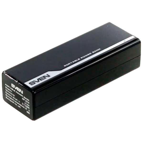 Power Bank Sven MP-2214 2200 мАч/ Черный photo 4 Power Bank Sven MP-2214 2200 мАч/ Черный photo 4