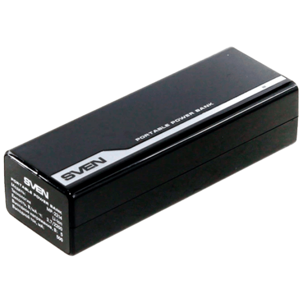 Power Bank Sven MP-2214 2200 мАч/ Черный photo 4 Power Bank Sven MP-2214 2200 мАч/ Черный photo 4