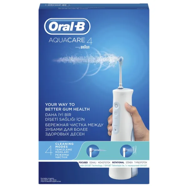 Irigator bucal Braun MDH20.016.2 Ultrasunete / White photo 7