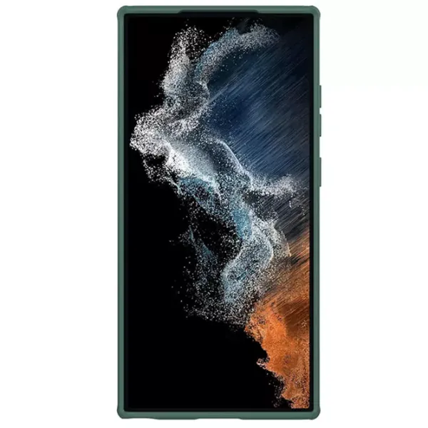 Чехол для смартфона Samsung Galaxy S23 Ultra Nillkin / Back / ПК / Темный Зеленый photo 4