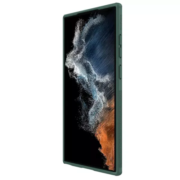 Чехол для смартфона Samsung Galaxy S23 Ultra Nillkin / Back / ПК / Темный Зеленый photo 5