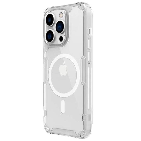 Husă pentru smartphone Apple iPhone 14 Pro Nillkin / Back / PC / White Transparent photo 4