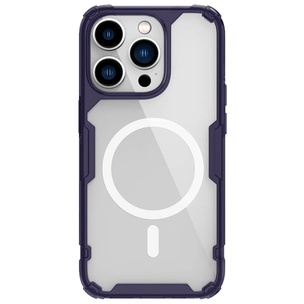 Чехол для смартфона Apple iPhone 14 Pro Nillkin / MagSafe Back / ПК / Темный Пурпурный photo 1