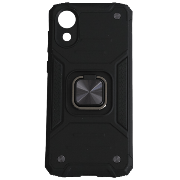 Чехол для смартфона Samsung Galaxy A03 WAVE / Back / ПК / Черный photo 1 Чехол для смартфона Samsung Galaxy A03 WAVE / Back / ПК / Черный photo 1