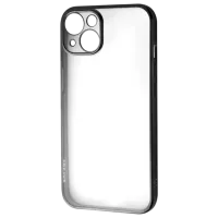 Чехол для смартфона Apple iPhone 13 SULADA / Back / ТПУ / Прозрачный / Черный