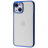 Чехол для смартфона Apple iPhone 13 SULADA / Back / ТПУ / Синий Прозрачный