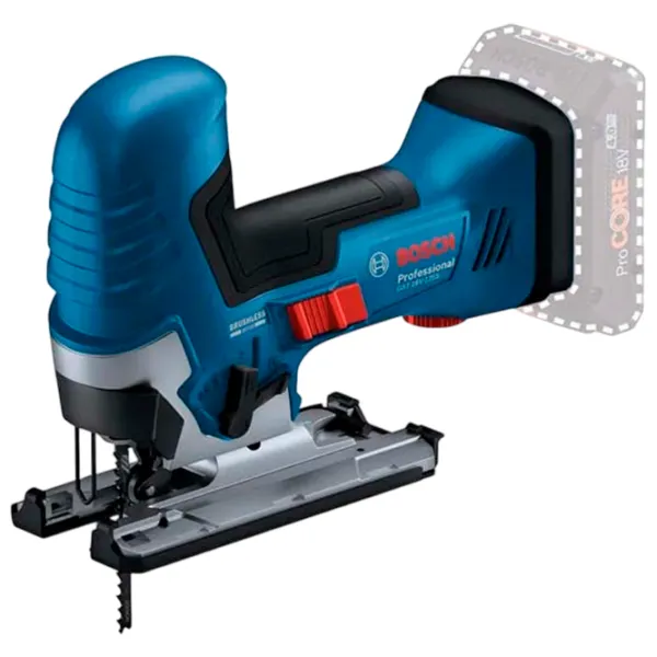 Fierăstrău pentru decupat Bosch GST 18V-125 S 26 mm / Blue photo 1