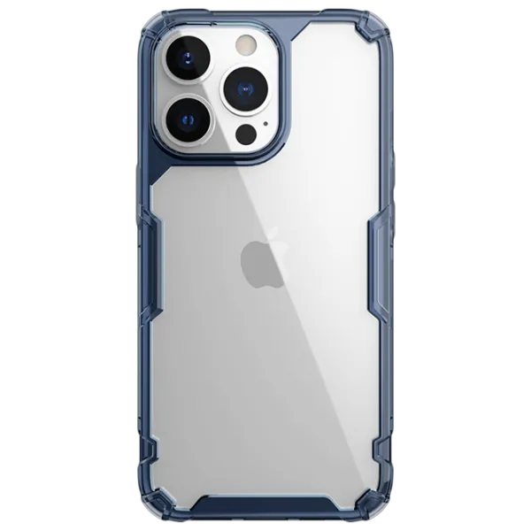 Чехол для смартфона Apple iPhone 13 Pro Nillkin / Back / ПК / Transparent Синий photo 1