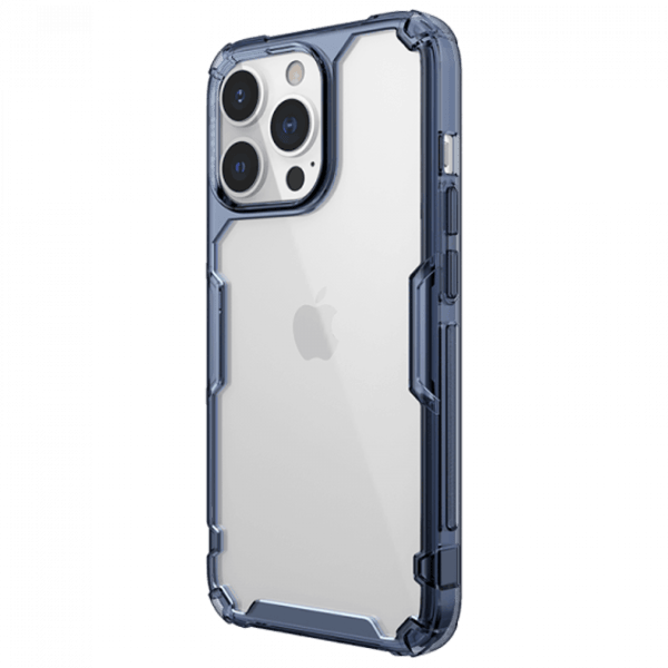 Чехол для смартфона Apple iPhone 13 Pro Nillkin / Back / ПК / Transparent Синий photo 2