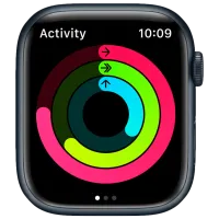 Ceas inteligent Apple Watch Series 7 + Cellular MKJP3WB/A/ Midnight Black/ Midnight Sport photo 8