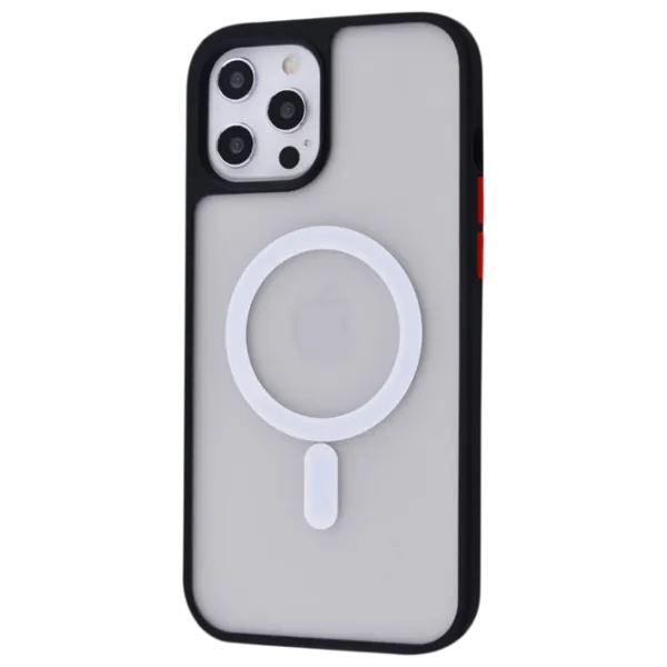 Husă pentru smartphone Apple iPhone 12 Pro Max Protection Series / Back / PC / Black photo 1