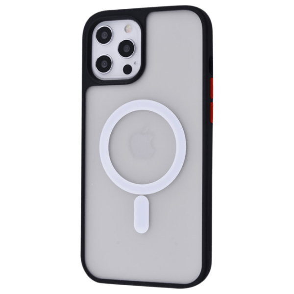 Husă pentru smartphone Apple iPhone 12 Pro Max Protection Series / Back / PC / Black photo 1