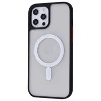 Husă pentru smartphone Apple iPhone 12 Pro Max Protection Series / Back / PC / Black