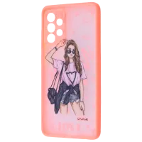Чехол для смартфона Samsung Galaxy A32 WAVE / Back / ПК / Разноцветный