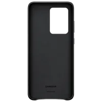 Husă pentru smartphone Samsung Galaxy S20 Ultra Samsung / Back / Piele / Black photo 3