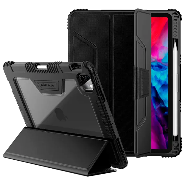 Husă pentru tabletă iPad Pro 12.9'' 1st - 5th, iPad Pro 11'' 2nd - 3rd, iPad Air 13"  12.9" / Black photo 1 Husă pentru tabletă iPad Pro 12.9'' 1st - 5th, iPad Pro 11'' 2nd - 3rd, iPad Air 13"  12.9" / Black photo 1