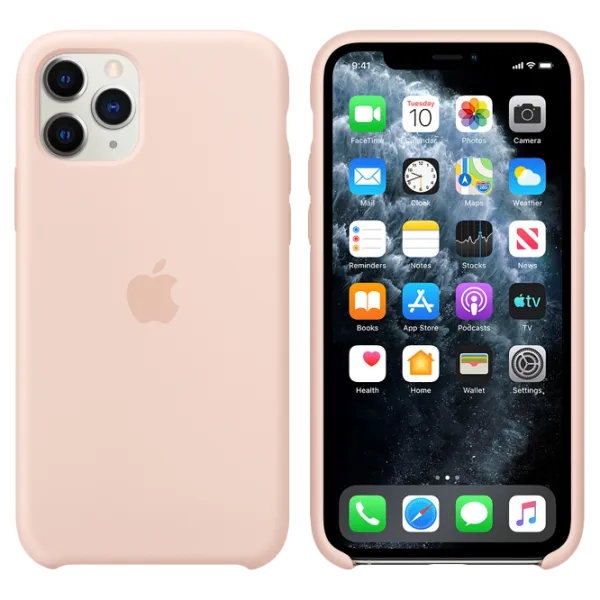 Чехол для смартфона Apple iPhone 11 Pro Apple / Back / ТПУ / Sand Розовый photo 3