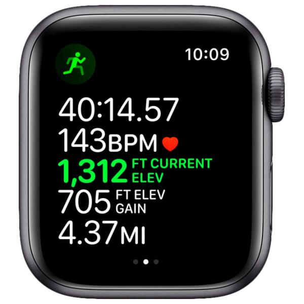 Ceas inteligent Apple Watch Series 5  1.78" / 44 mm / Gray - / MWVF2 photo 4