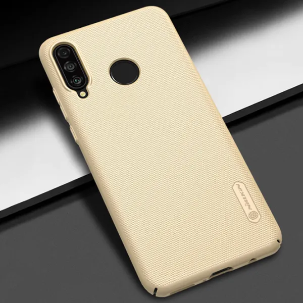 Husă pentru smartphone Huawei P30 Lite Nillkin / Back / PP / Gold photo 4