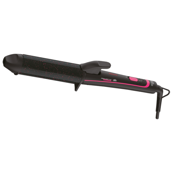 Плойка Rowenta CF3222F0 Цилиндрическая / Pink Черный photo 1