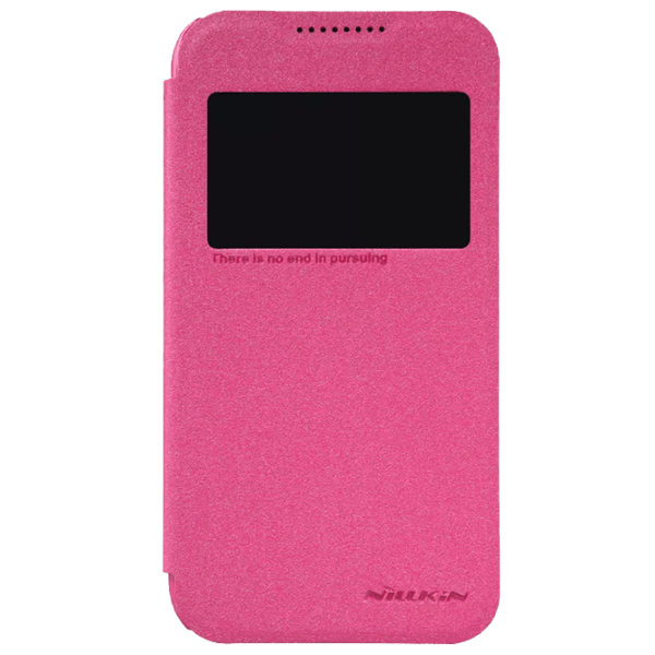 Husă pentru smartphone HTC Desire 320 Nillkin / Flip Cover / Piele / Pink photo 1 Husă pentru smartphone HTC Desire 320 Nillkin / Flip Cover / Piele / Pink photo 1