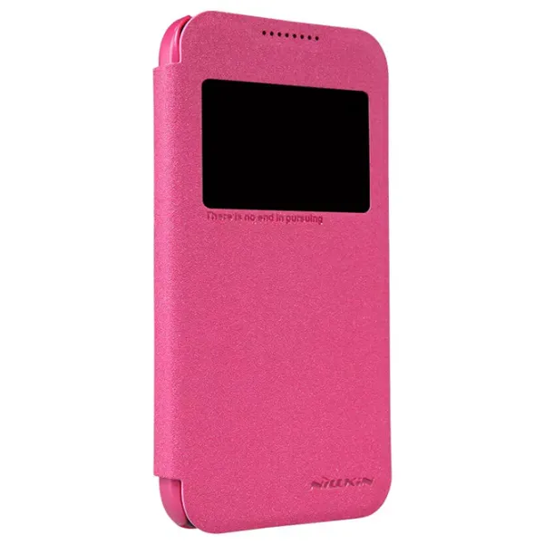 Husă pentru smartphone HTC Desire 320 Nillkin / Flip Cover / Piele / Pink photo 2 Husă pentru smartphone HTC Desire 320 Nillkin / Flip Cover / Piele / Pink photo 2